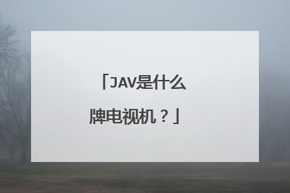 JAV是什么牌电视机?
