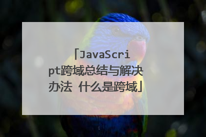 JavaScript跨域总结与解决办法 什么是跨域