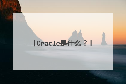 Oracle是什么？