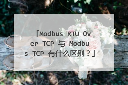 Modbus RTU Over TCP 与 Modbus TCP 有什么区别?