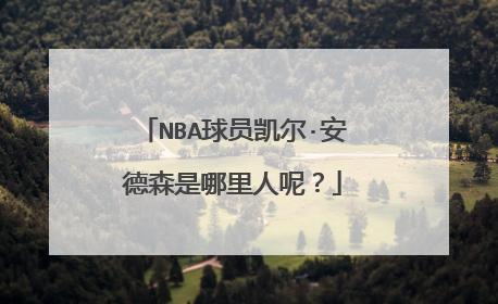 NBA球员凯尔·安德森是哪里人呢？