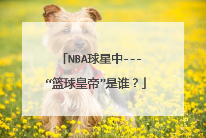 NBA球星中---“篮球皇帝”是谁？