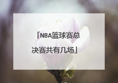 NBA篮球赛总决赛共有几场