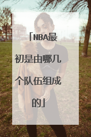 NBA最初是由哪几个队伍组成的