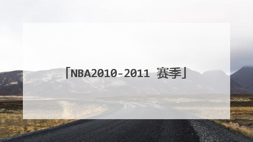 NBA2010-2011 赛季