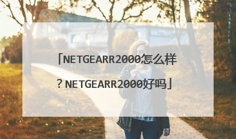 NETGEARR2000怎么样？NETGEARR2000好吗