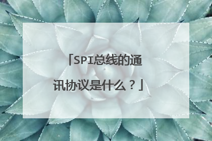 SPI总线的通讯协议是什么?