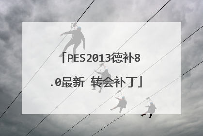 PES2013德补8.0最新 转会补丁