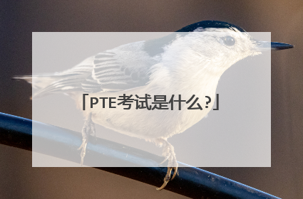 PTE考试是什么?