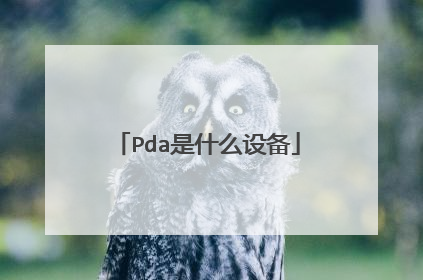 Pda是什么设备