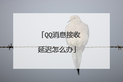 QQ消息接收延迟怎么办