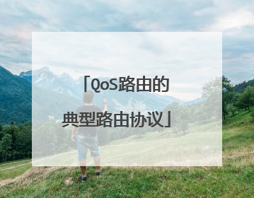 QoS路由的典型路由协议