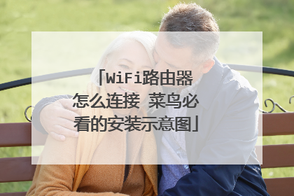 WiFi路由器怎么连接 菜鸟必看的安装示意图