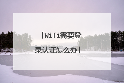 Wifi需要登录认证怎么办