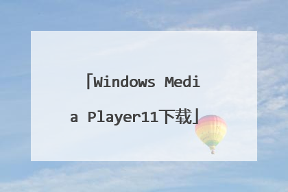 Windows Media Player11下载