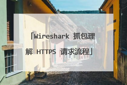 Wireshark 抓包理解 HTTPS 请求流程