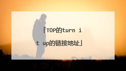 TOP的turn it up的链接地址
