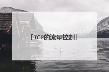 TCP的流量控制