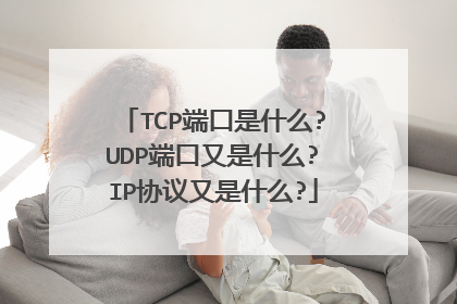 TCP端口是什么?UDP端口又是什么?IP协议又是什么?