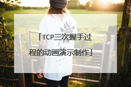 TCP三次握手过程的动画演示制作
