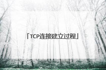 TCP连接建立过程