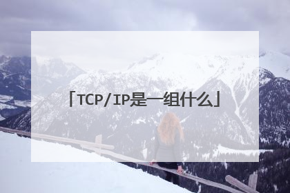 TCP/IP是一组什么