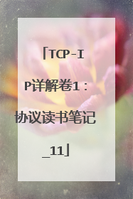 TCP-IP详解卷1:协议读书笔记_11