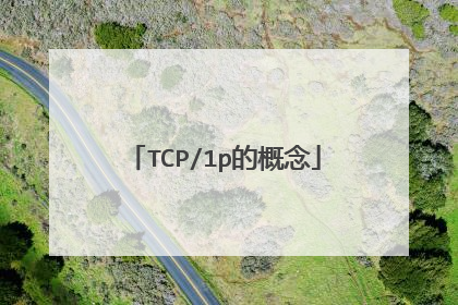 TCP/1p的概念