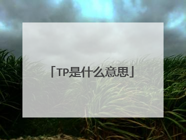 TP是什么意思