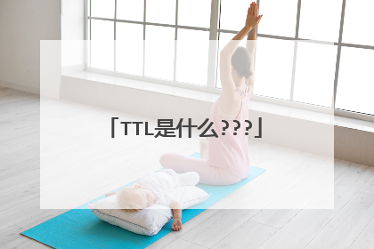 TTL是什么???