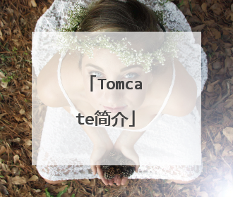 Tomcate简介