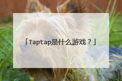 Taptap是什么游戏？