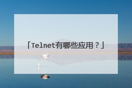Telnet有哪些应用？