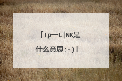 Tp一L|NK是什么意思:-)