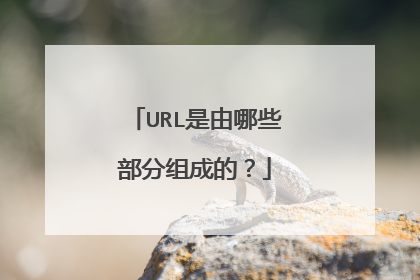 URL是由哪些部分组成的？