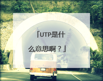 UTP是什么意思啊?