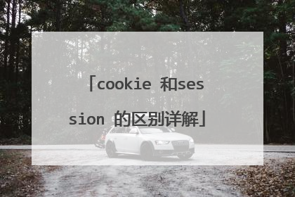 cookie 和session 的区别详解