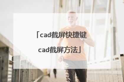 cad截屏快捷键 cad截屏方法