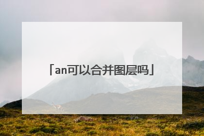 an可以合并图层吗