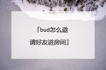 bud怎么邀请好友进房间
