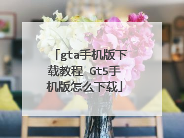 gta手机版下载教程 Gt5手机版怎么下载