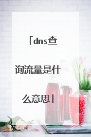 dns查询流量是什么意思