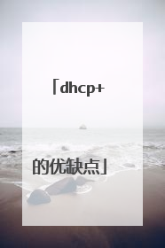 dhcp+的优缺点