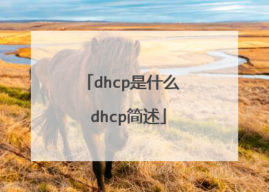 dhcp是什么 dhcp简述