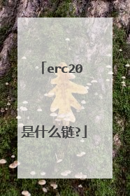 erc20是什么链?