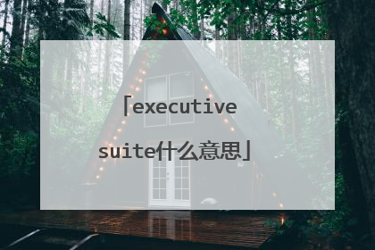 executive suite什么意思