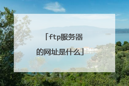 ftp服务器的网址是什么