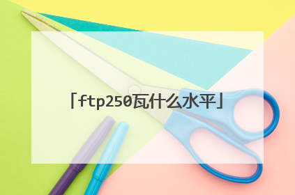 ftp250瓦什么水平