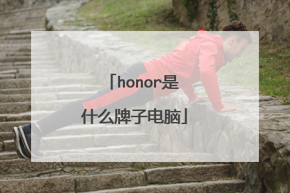 honor是什么牌子电脑