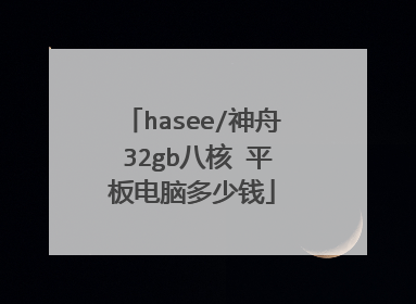 hasee/神舟 32gb八核 平板电脑多少钱